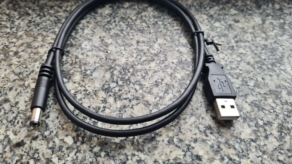 Кабель usb на 5В DC (живлення від павербанку для інших пристроїв)