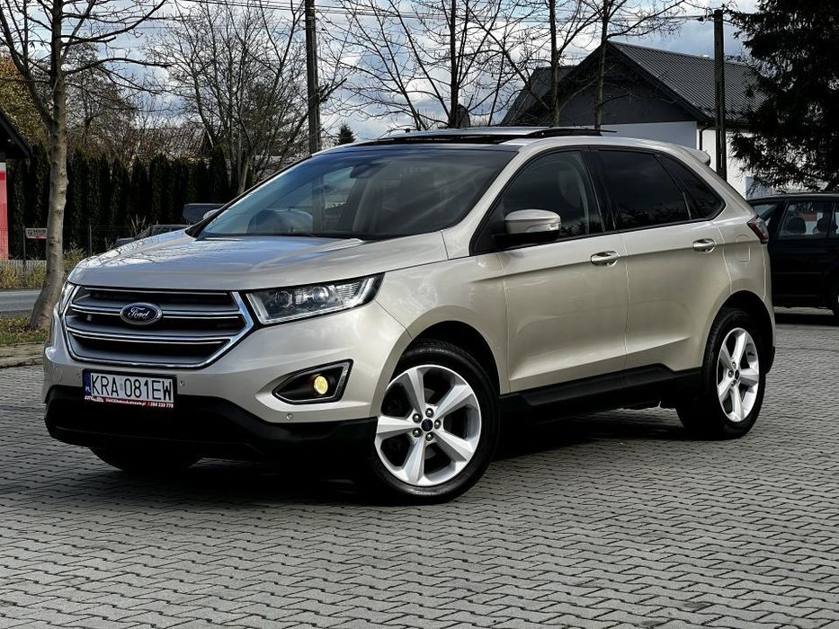 Ford Edge TITANIUM+4X4+MANUAL+panorama+kamera+navi+Gwarancja 12 mies!