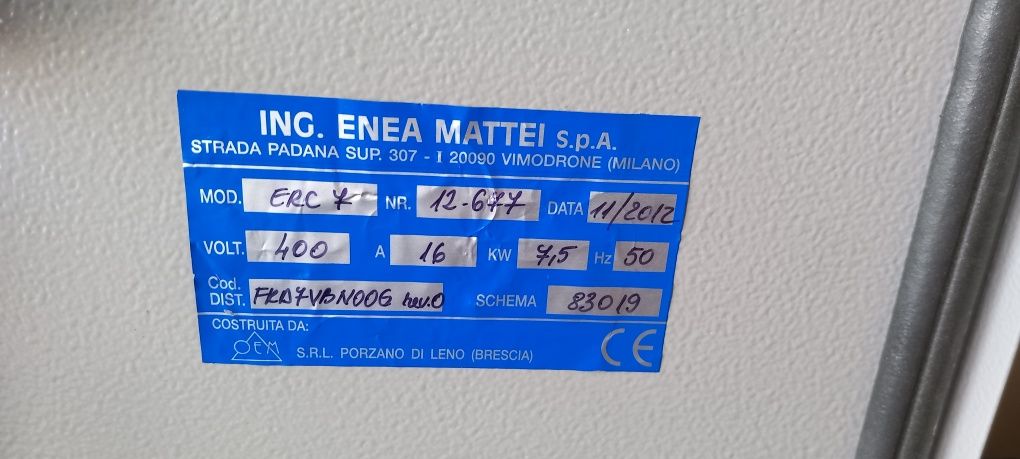 Compressor Mattei  ERC 7   10CV