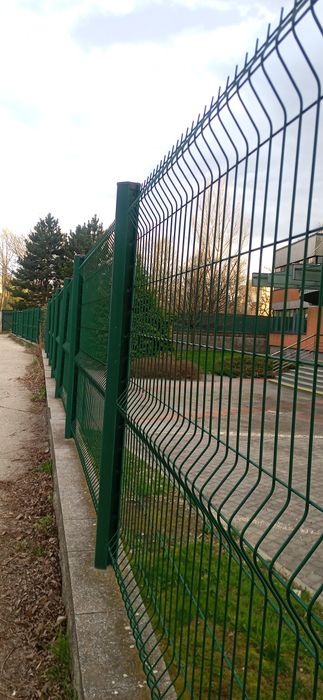 Ворота откатные.Еврозабор.Секционный забор 3 D.