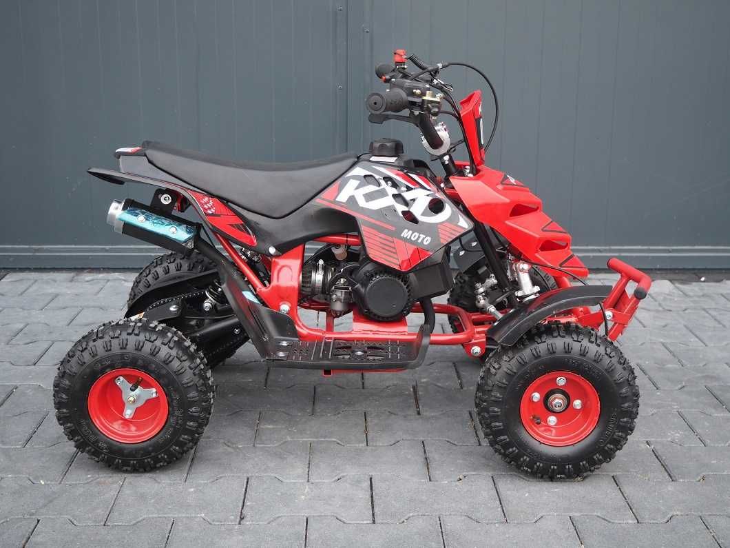 Mini quad spalinowy kład 49 50 cc kxd koła 4 6 cale wysyłka szarpak