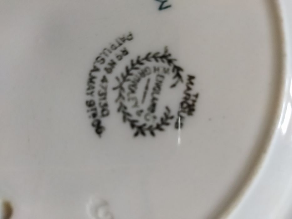 Prato porcelana inglesa antigos