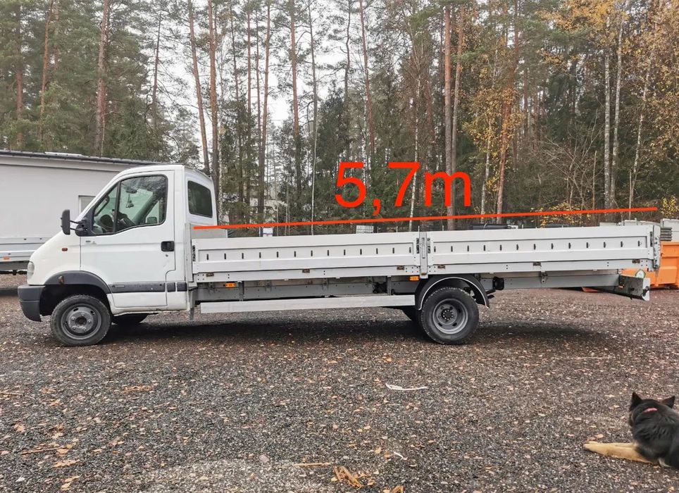 Renault Mascott 2,8 kat. B 3,5t bliźniak paka 5,7m Daily Master uszczelniony  Mascott 3,5t kat B bliźniak paka 5,7m Daily Master LT Ducato Maskot