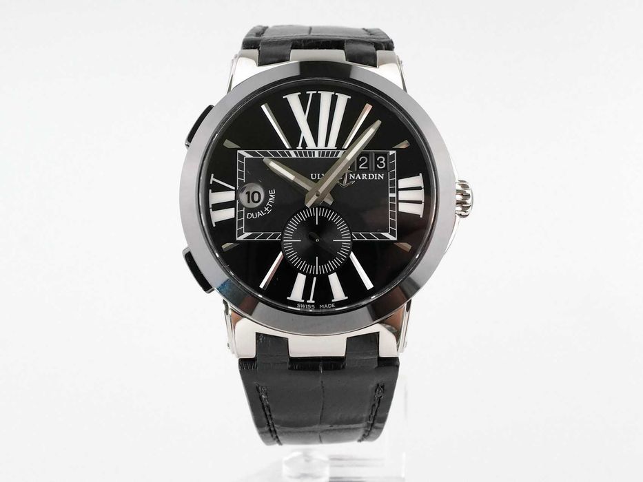 Ulysse Nardin Executive Dual Time Black