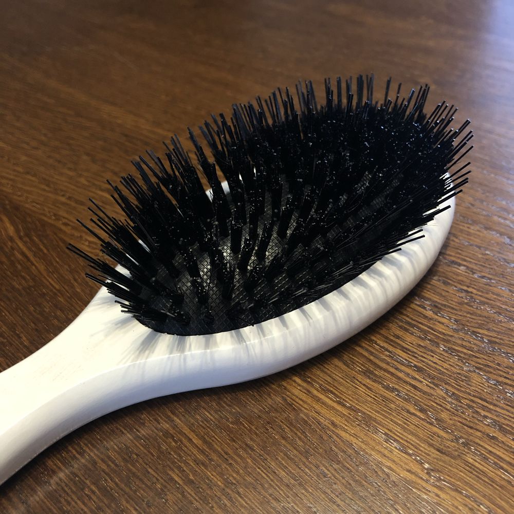 Szczotka do włosów przedłużanych Balmain Hair, Extension Brush White