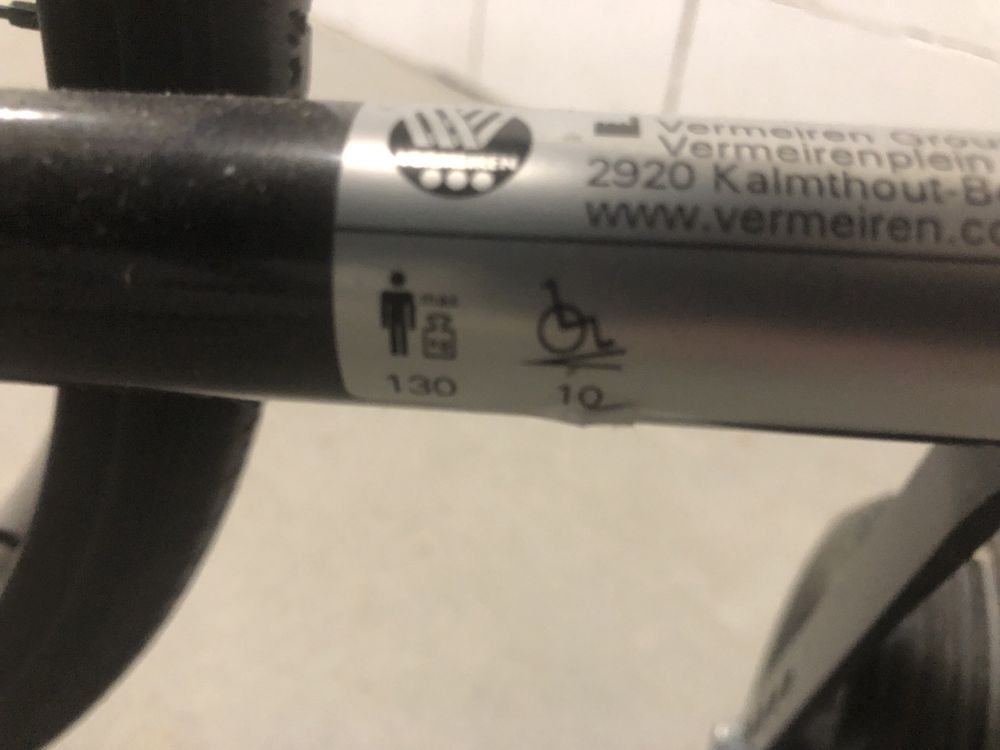 Wózek inwalidzki Vermeirin Eclips X2 okazja