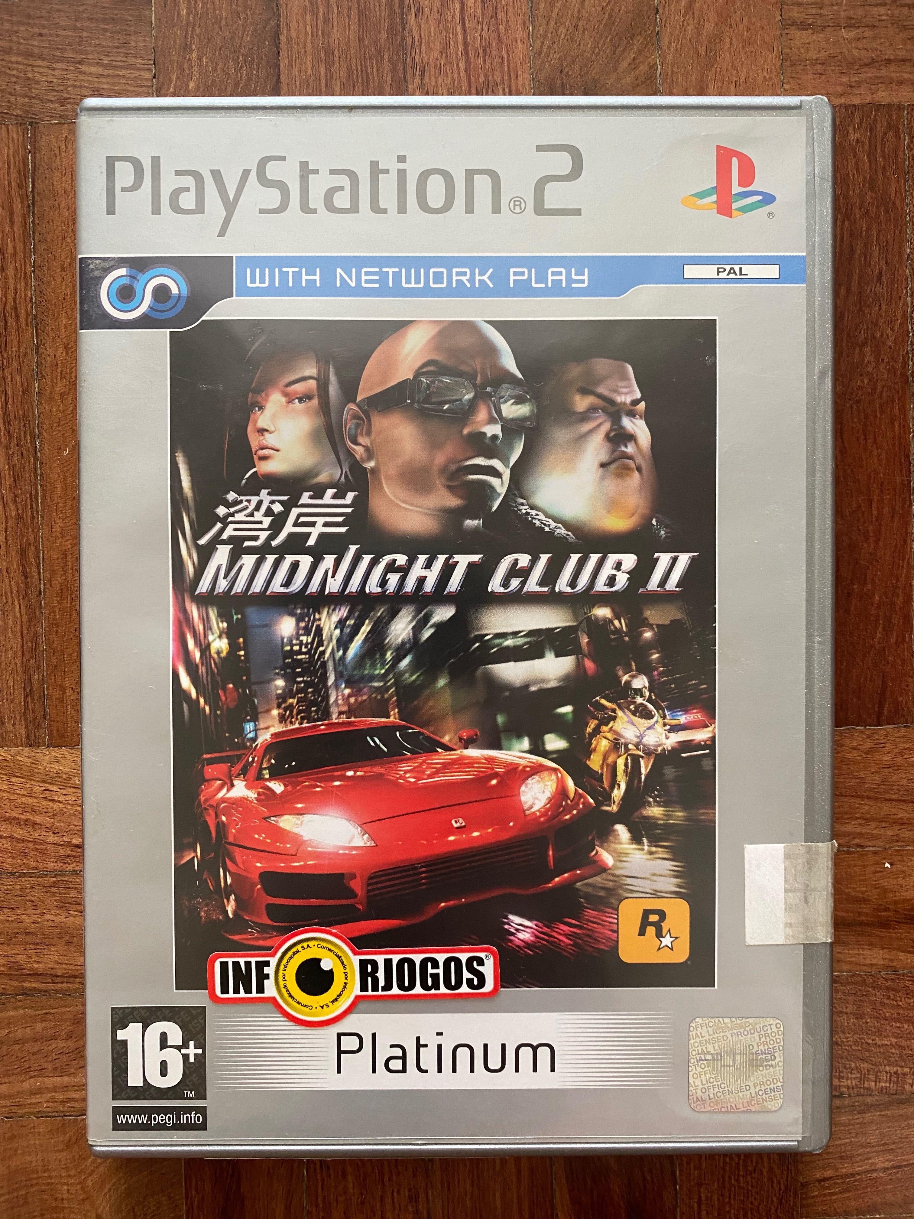 Jogo Need For Speed Midnight Club II Platina PS2
