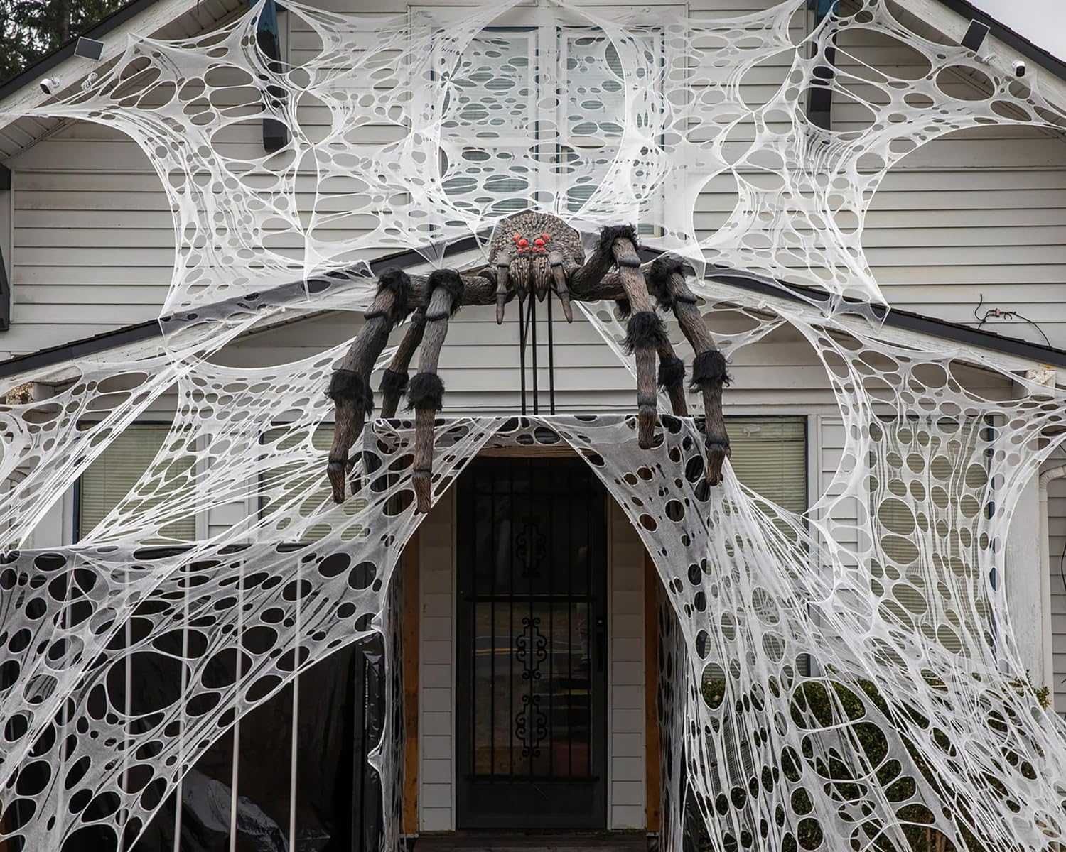 Duża Dekoracja na Halloween pajęczyna Ż