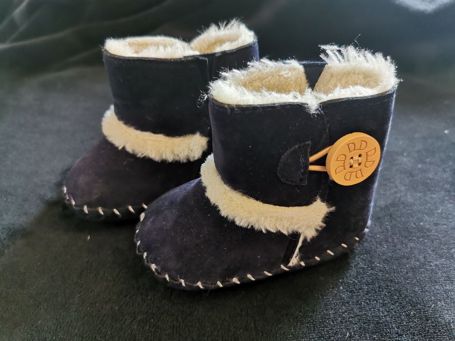 Buciki granatowe rozmiar 20