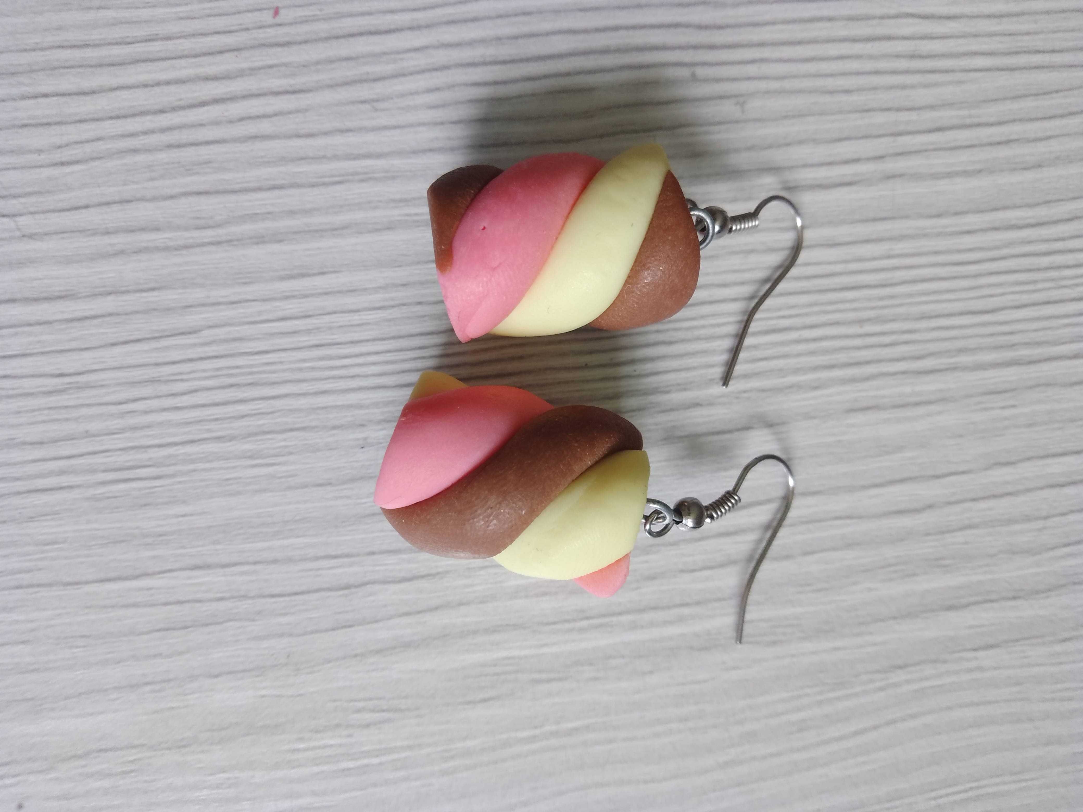 kolczyki marshmallow