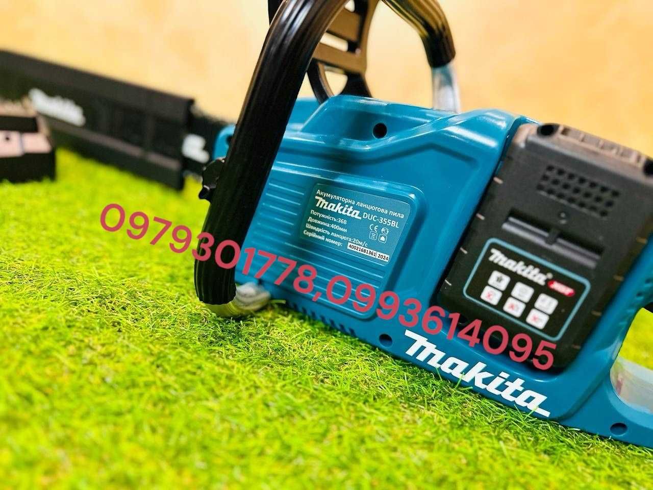 Пила Акумуляторна Makita DUC357BL (36V/8A.XGT) Зарядка на 2 АКБ 35см