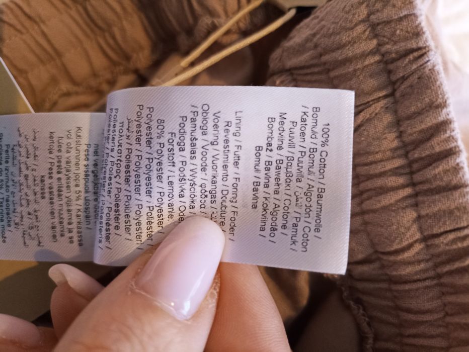 Spodenki beżowe damskie Soyaconcept roz.S/M
