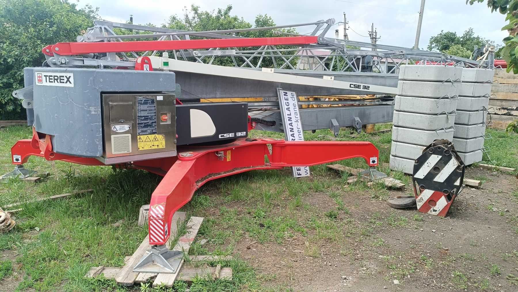Cамомонтований баштовий кран Terex CSE 32