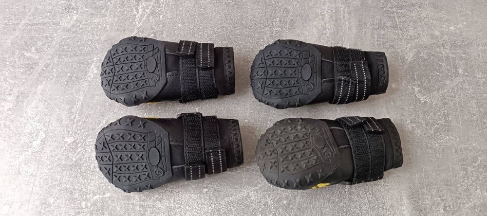 Взуття для собак котів для маленьких собак Чорні черевики Розмір 4