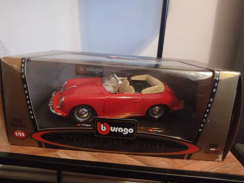 Porsche 356B Cabriolet 1961 Burago Bijoux Collection 1/24