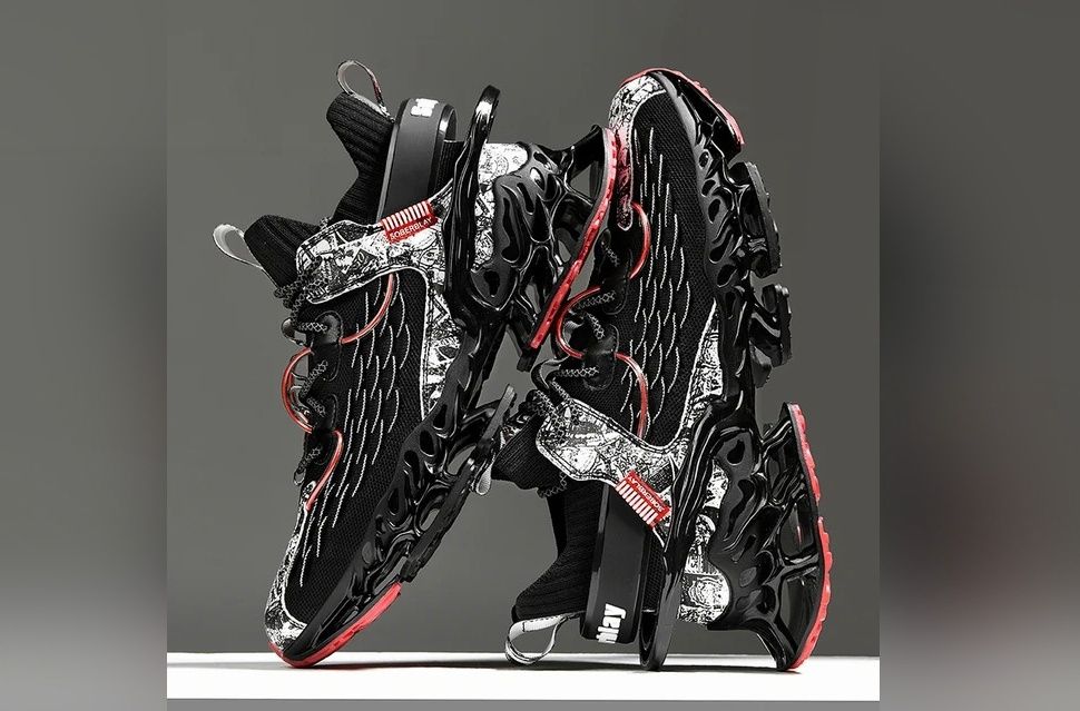 Черные новые кроссовки Soberblay мужские летние кросовки размер 41