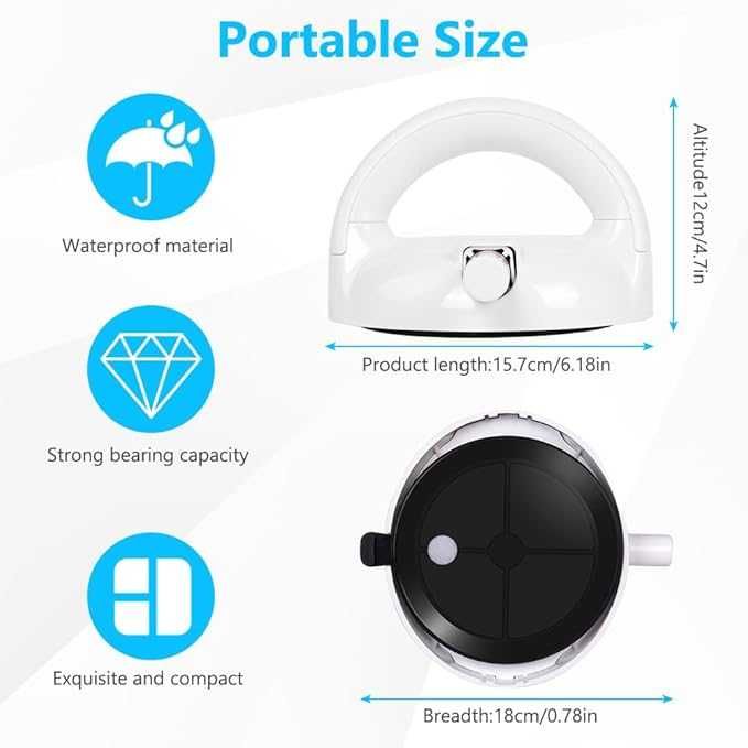 HOTUT Rączka z Przyssawką  – Mobilne Wsparcie Bez Wiercenia