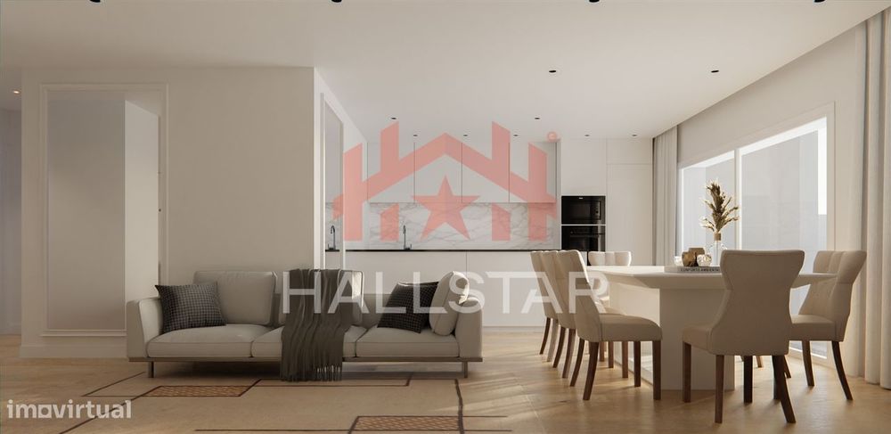 Apartamento T1 / Em Construção / Cozinha Equipada / Aparcamento / Boa