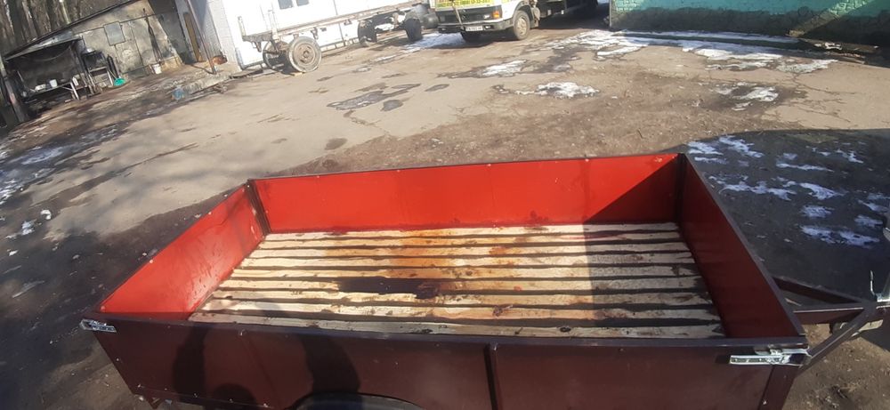 Новый автомобильный прицеп усиленный 260 на 132