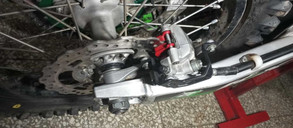 Kawasaki kxf 250 podwójny wtrysk