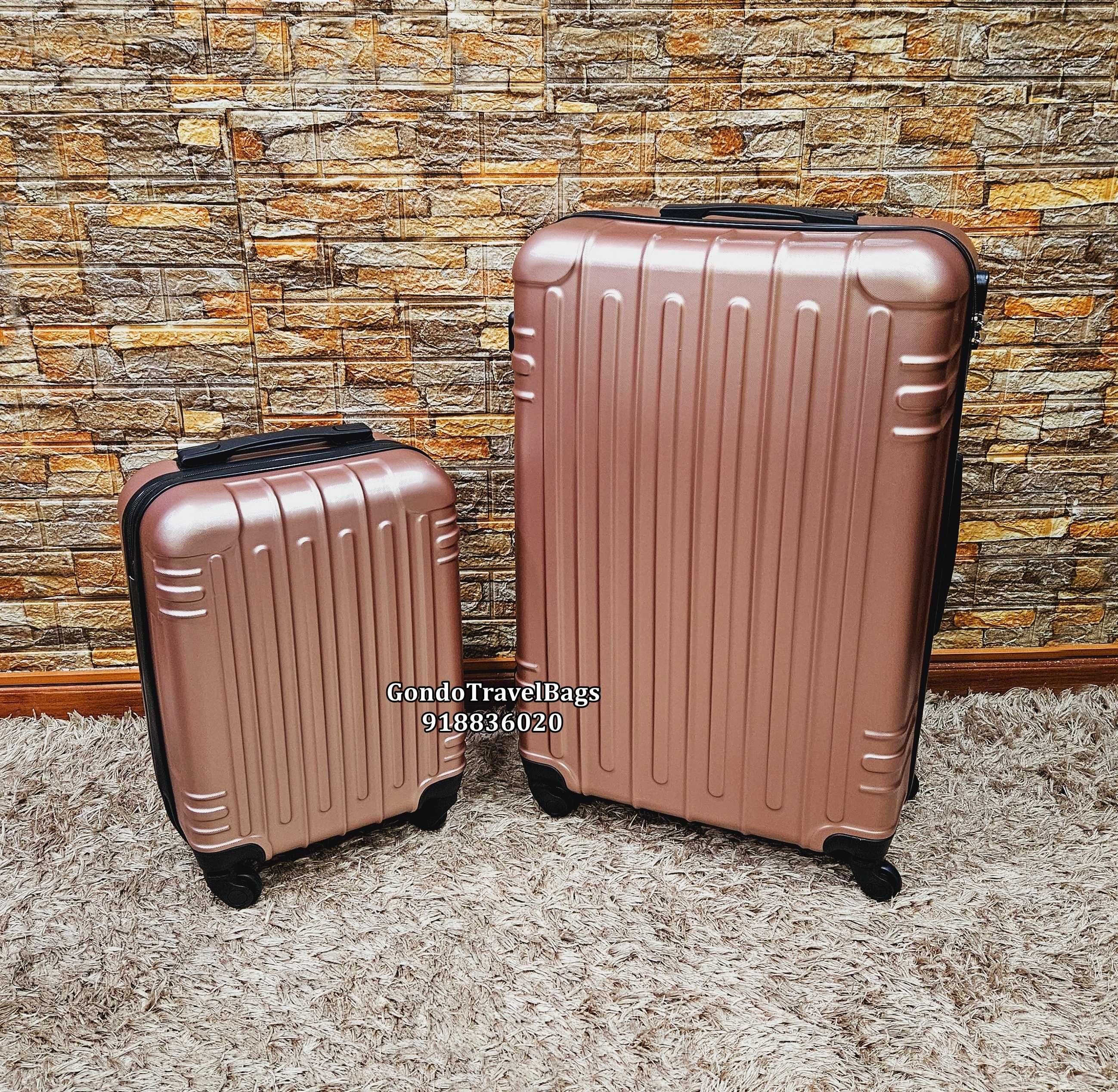 MALA GRANDE PORÃO 32Kg + MALA CABINE 8 a 10Kg NOVAS - Trolley Viagem