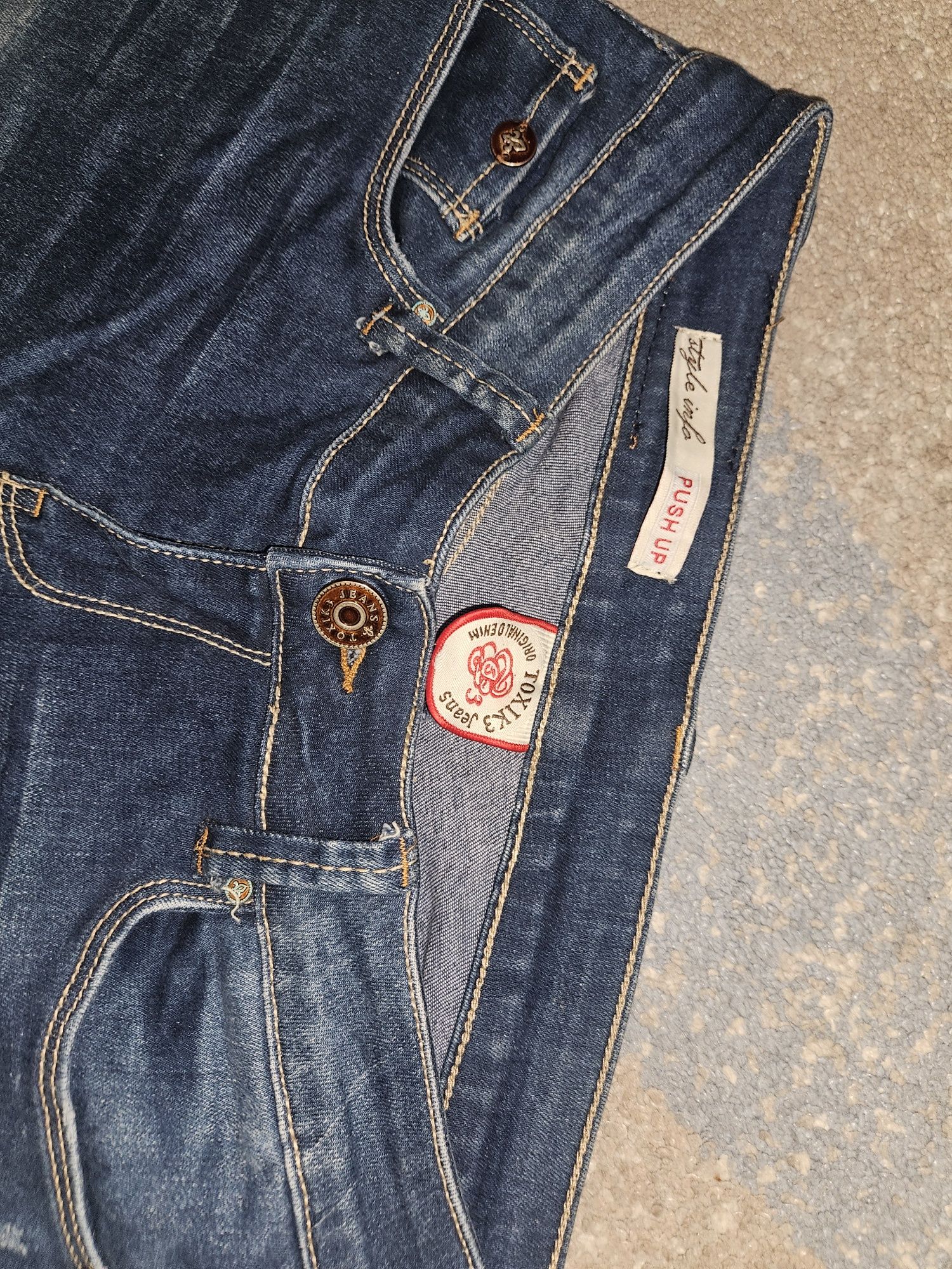 Spodnie jeansowe 36 s Toxik3 jeans pushup push up