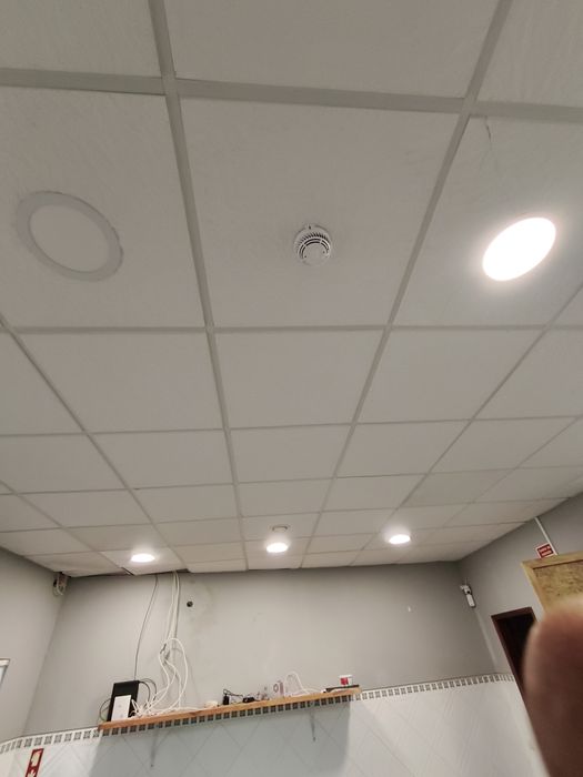 Placas gesso teto