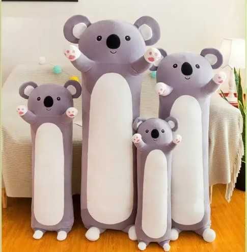 М'яка іграшка  Коала батон, подушка-обнімашка, антистрес, 90см