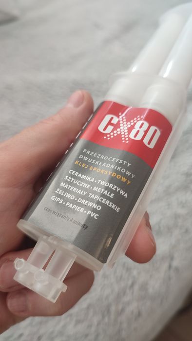 Cx80 silvweld klej epoksydowy dwuskładnikowy mocny