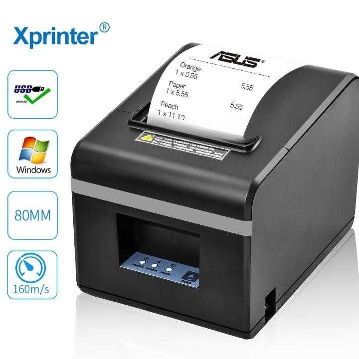 Impressora Térmica POS: USB+Bluetooth, 20-80mm - Xprinter NP-160II