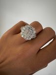 Pierścionek z diamentami naturalnymi 3.25 Ct