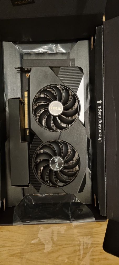 Gráfica GeForce RTX 3070 ASUS Dual OC 8GB