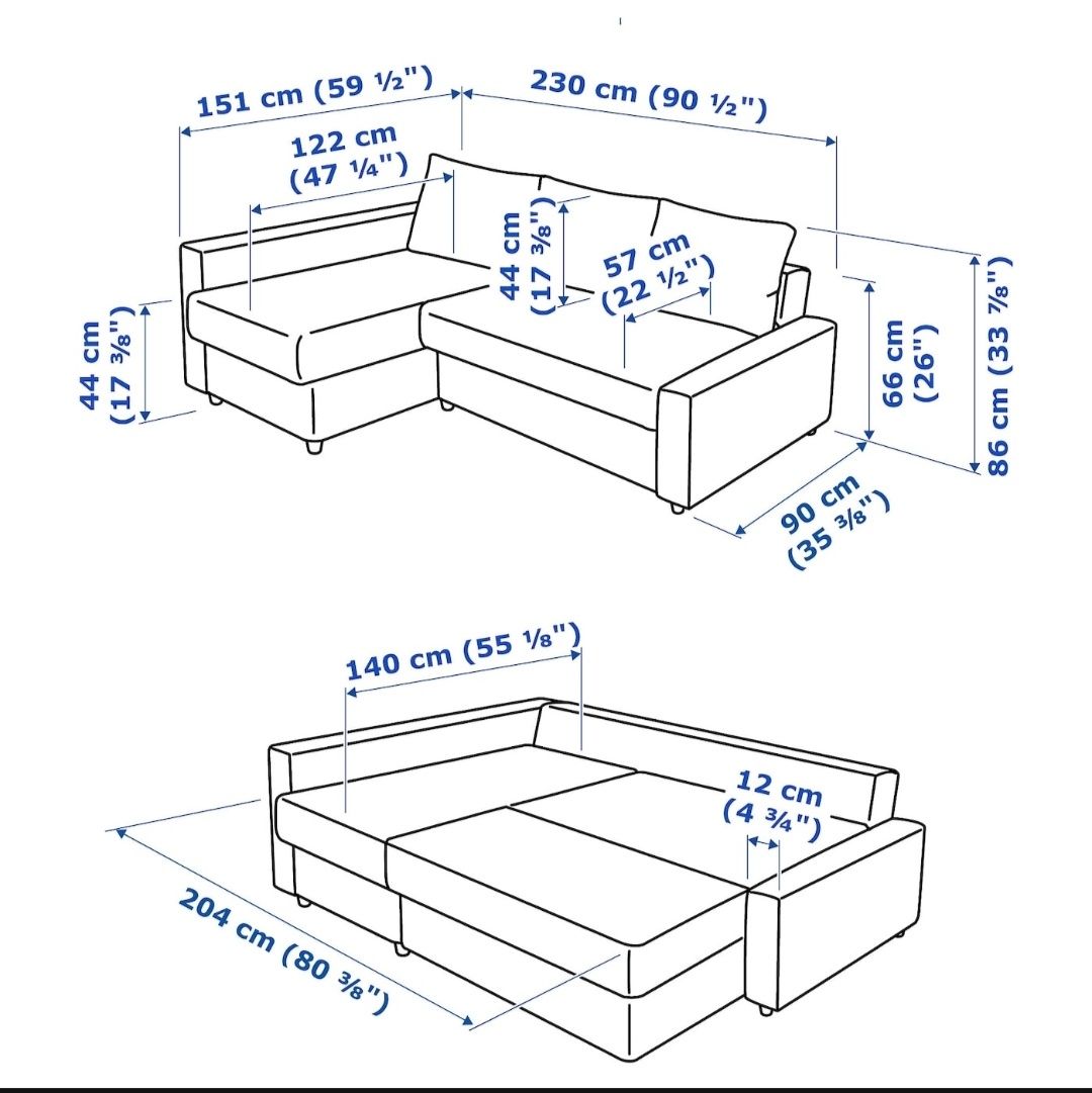 Sofá Cama IKEA Friheten