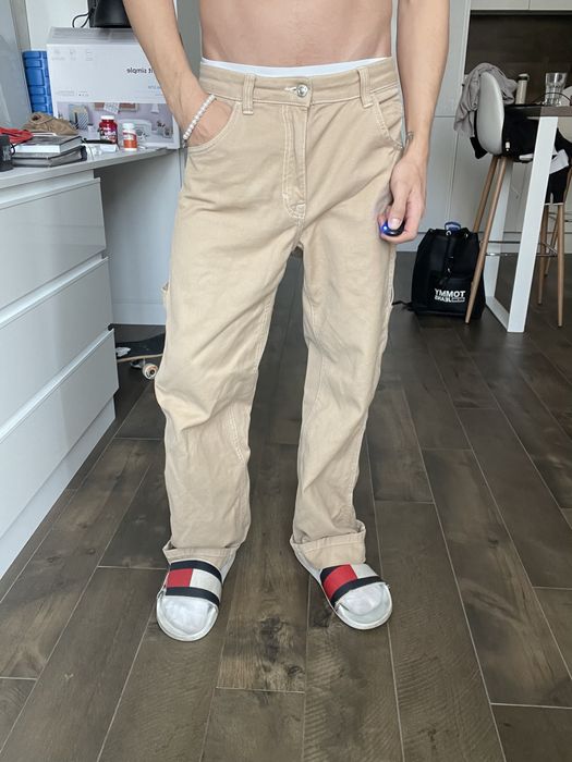 Широкі штани bershka