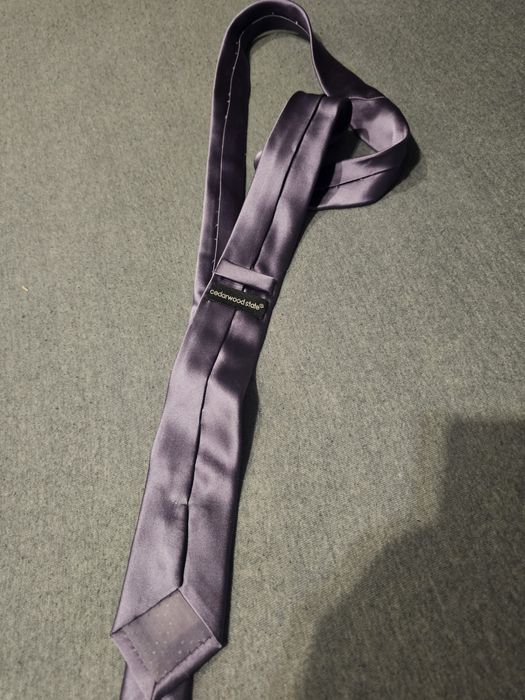 Elegancki, wąski krawat Cedarwood State, OKAZJA!