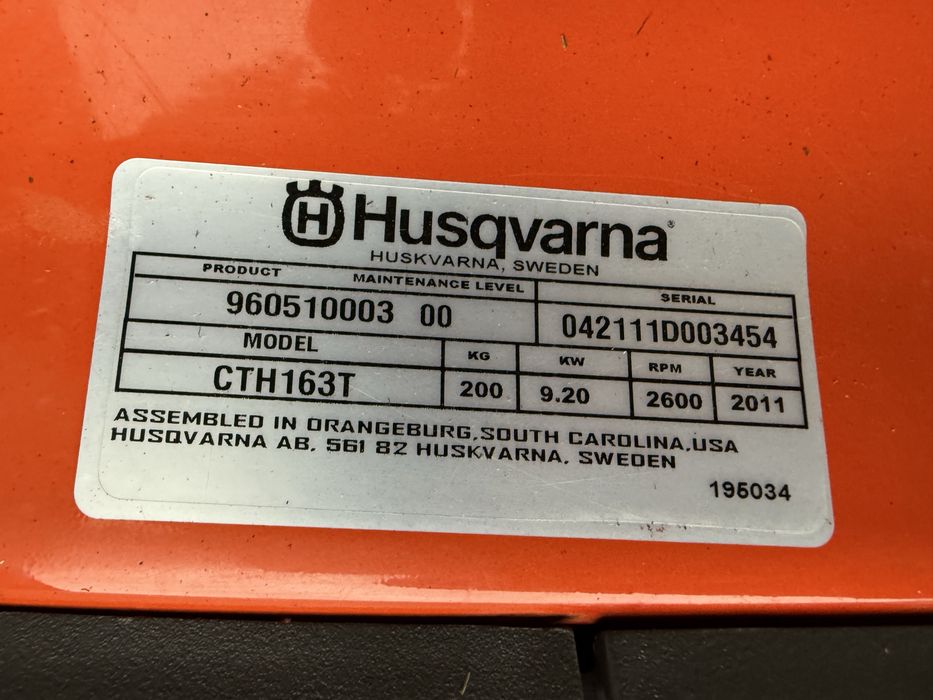 Traktorek kosiarka Husqvarna CTH 163 T Hydro V-ka Kawasaki