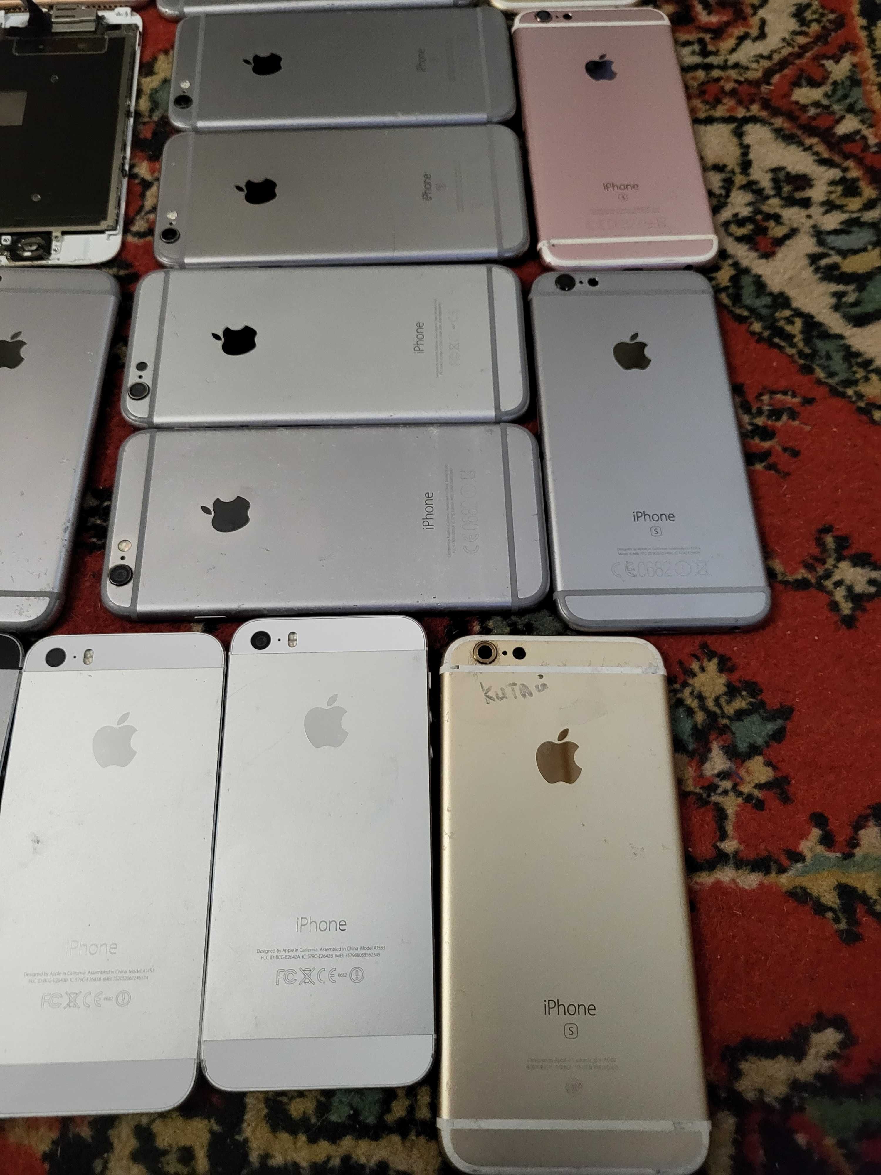 Ціна за весь лот apple iphone 6/6s/5s/7+/8 plus