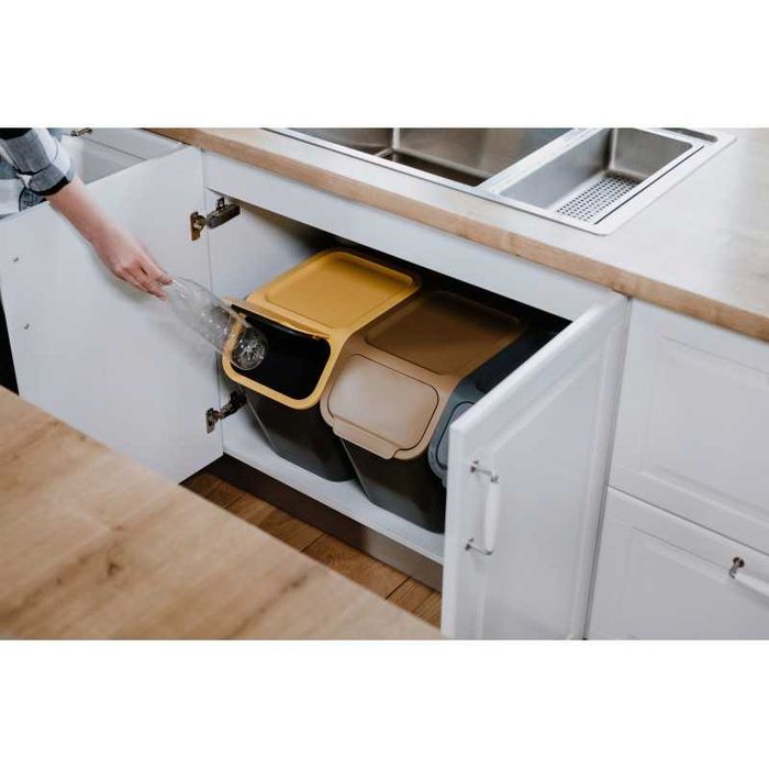 Pojemnik do segregacji ZESTAW 4 szt Practic EKO BINI