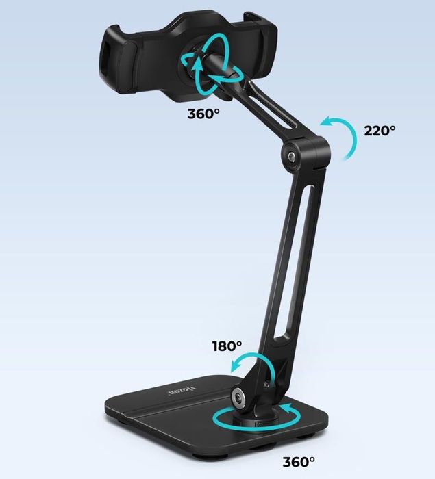 uchwyt na telefon tablet 4,7"-13" viozon czarny