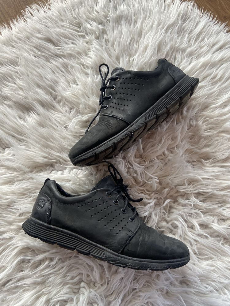 Buty damskie Timberland 37 37.5 sportowe skórzane czarne trekingowe