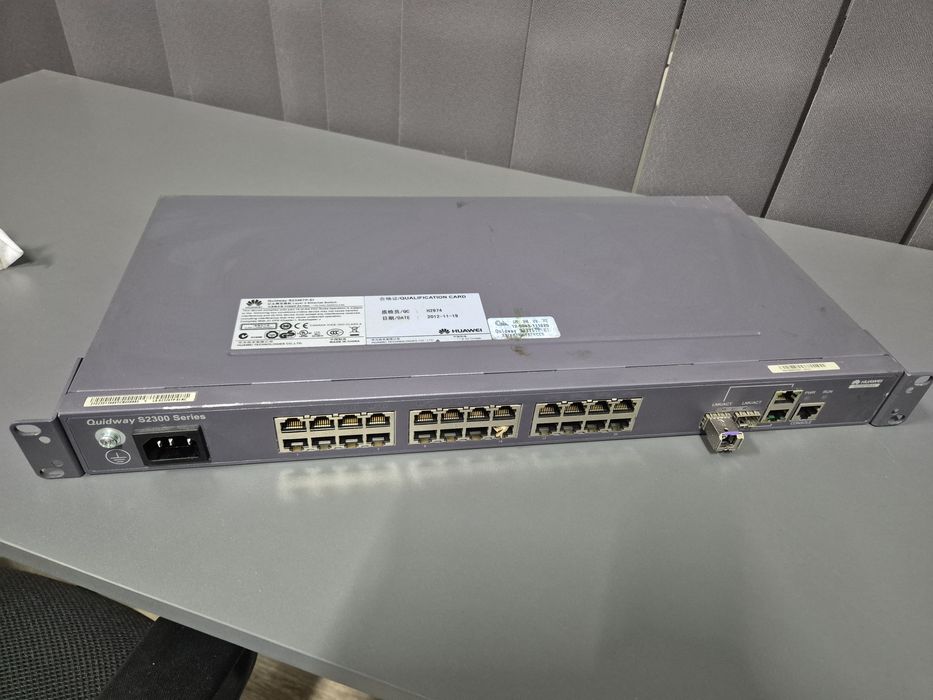 Коммуникатор HUAWEI Quidway $2326TP-EI

Quidway S2326TP-EI

以太网交换机 Lay