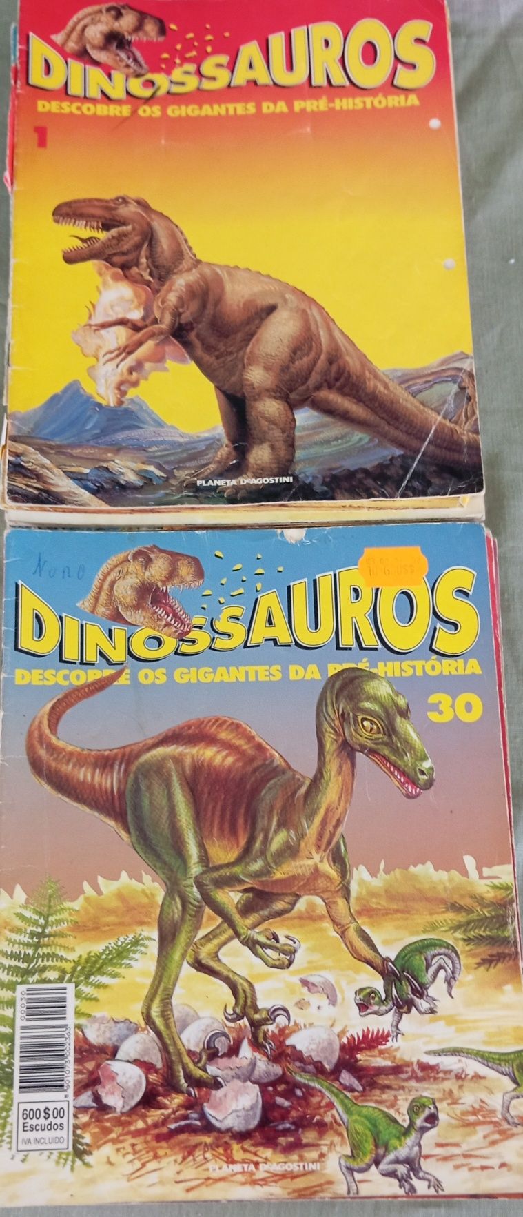 Revistas Dinossauros planeta D'agostini