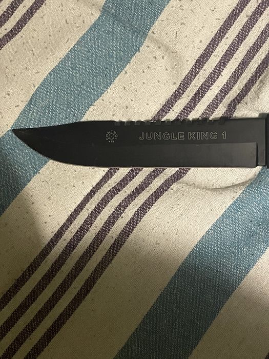 Nóż survivalovy taktyczny myśliwski + zestaw survivalovy