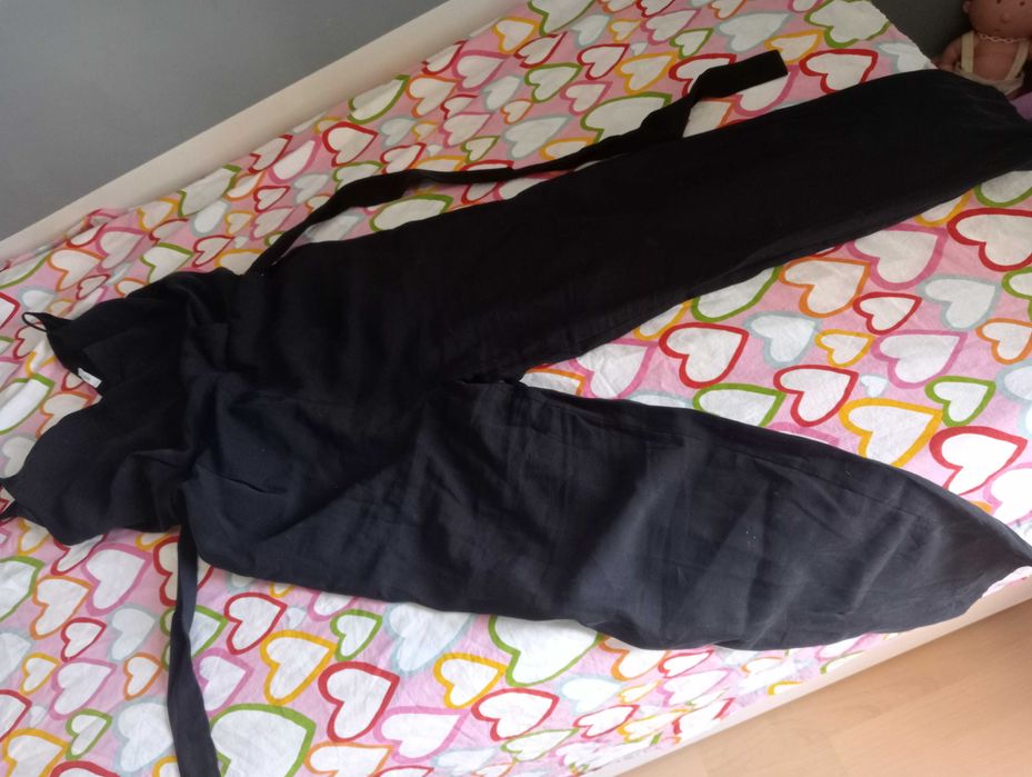 Macacão preto da Mango usado uma vez só