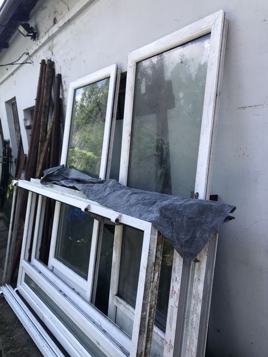 Drzwi aluminium/plastik okna, drzwi