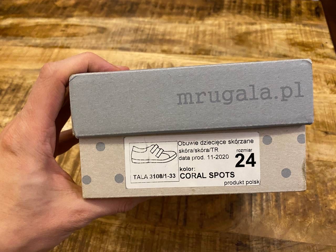 Buty dziecięce Mrugała Coral Spots 24