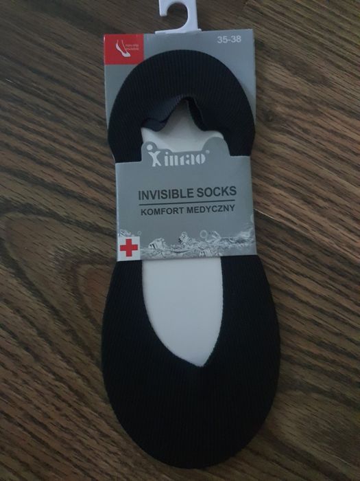 Skarpetki stopki czarne 35-38