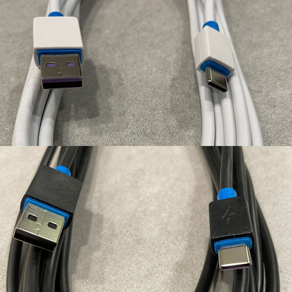 USB - USB Typ C , 2 szt x 3 m