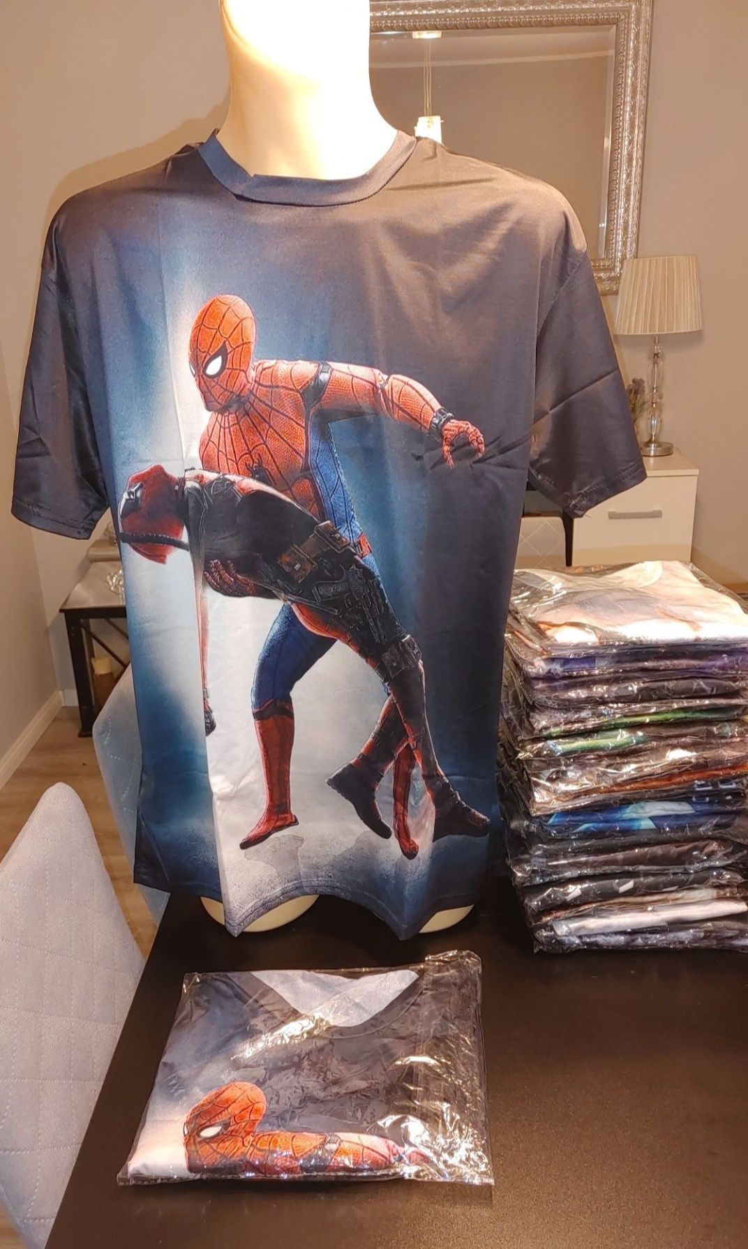 Koszulki Męskie Spiderman