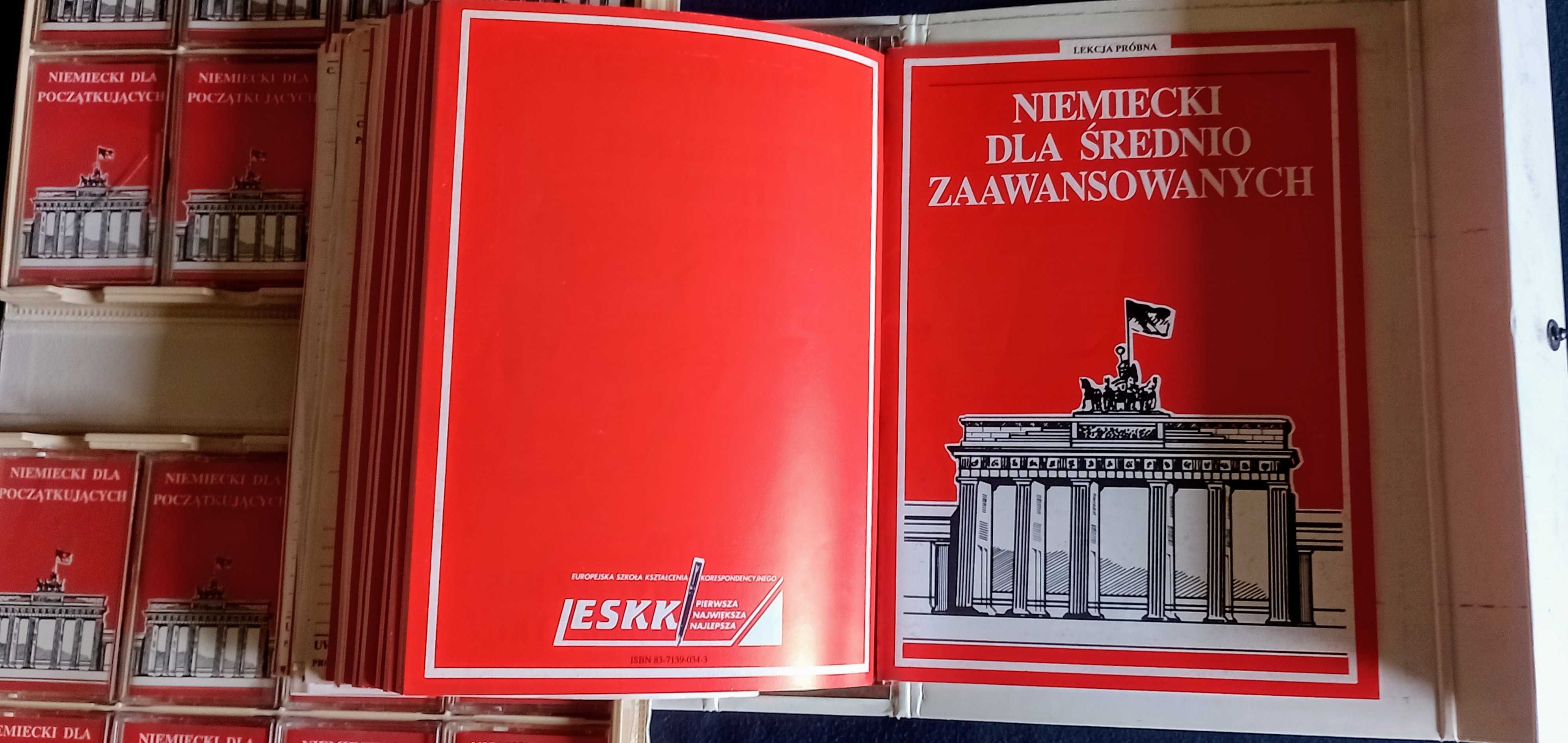 ESKK Niemiecki dla początkujących lekcja 1-32 + kasety komplet